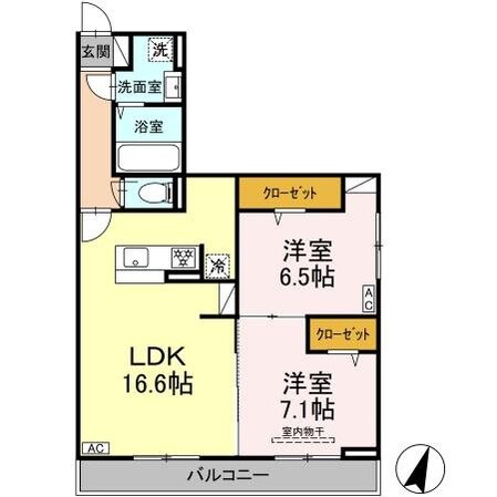 サフィールの物件間取画像